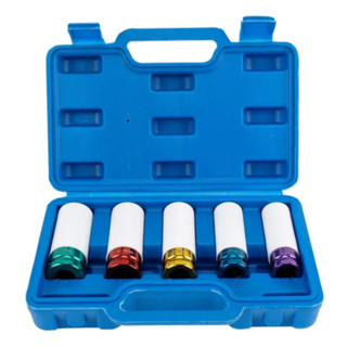 Jogo Soquete De Impacto Roda Liga Leve 1/2 Com 5 Peças em Oferta na Shopee