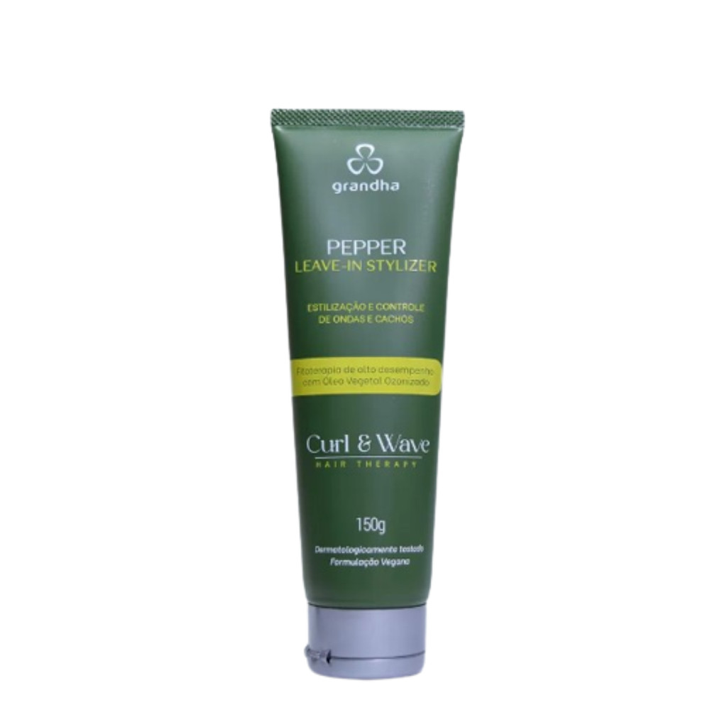 Finalizador Cachos Pepper Vector Force Leave-in Stylizer Curl & Wave 150g - Grandha