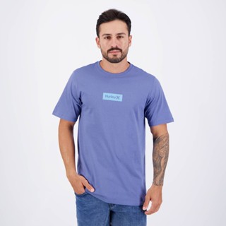 Camiseta Hurley Calibox Azul em Oferta na Shopee