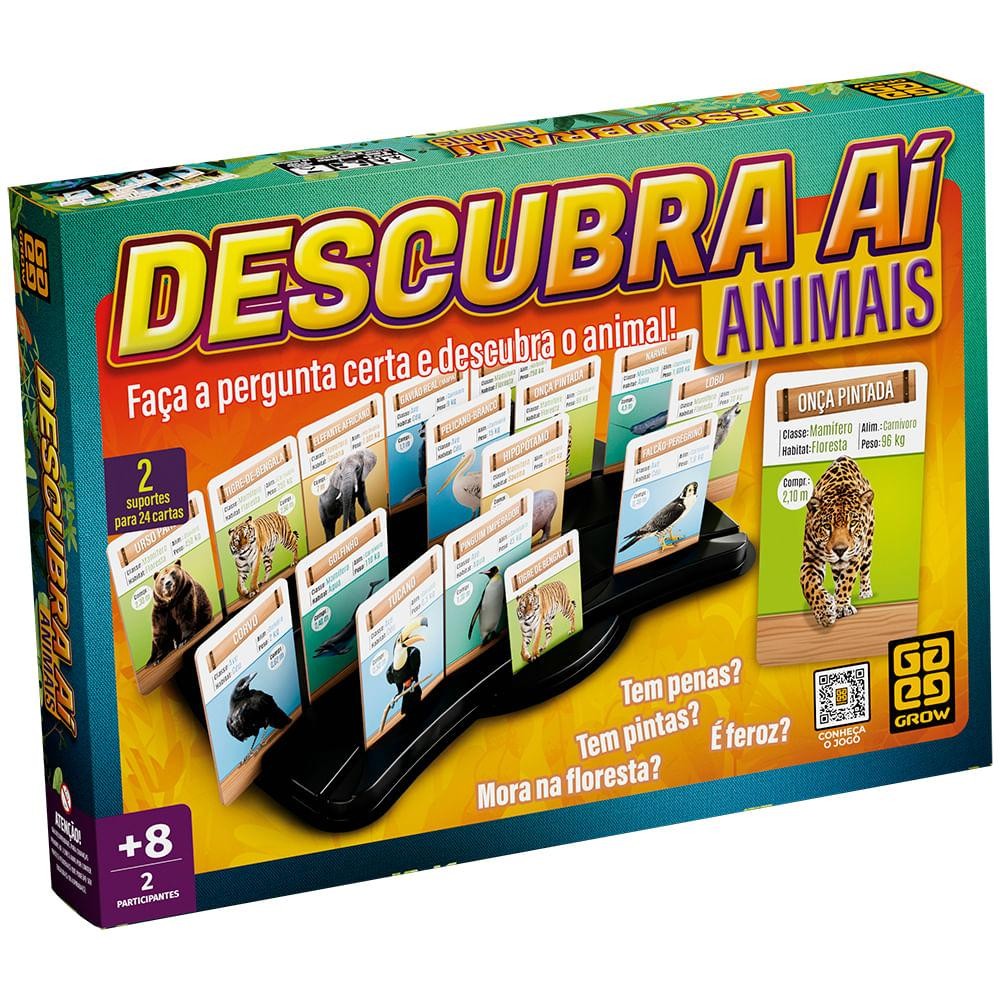 Jogo Descubra Aí  Animais - Hobbies & Collections