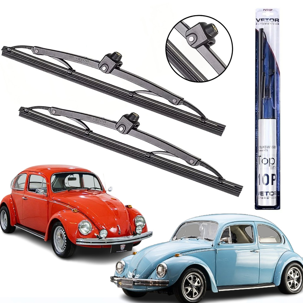par Palhetas Limpador vidro Parabrisa Fusca 1953 A 1975  Toyota bandeirantes 1983 a 2001 Parafuso Fixa