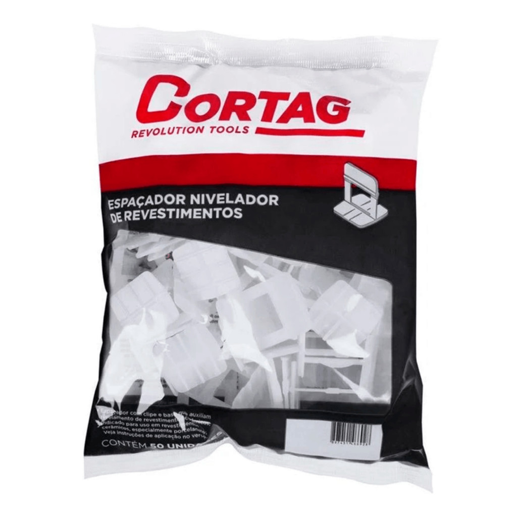 Espaçador Nivelador 2,0mm 50 Peças - Cortag em Oferta na Shopee