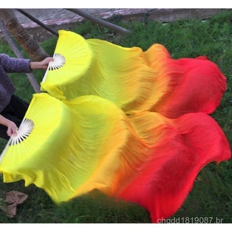1 Par (2 Peças) De Longa Duração Véu De Dança do Ventre, 1,8 Metros De Comprimento WY037 WOHU 13E9 EE