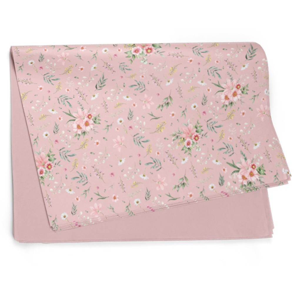 Kit 5/10/25 Papel Kraft Decorado Aurora 59,0 x 80,0cm, Floral Atlanta. em Oferta na Shopee