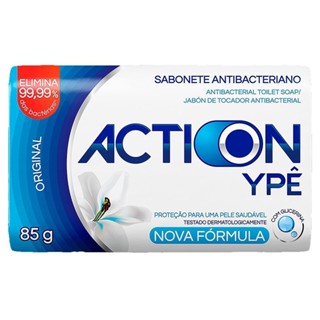 Sabonete Ypê Antibac Action 85g - Embalagem com 12 Unidades em Oferta na Shopee