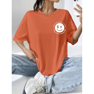 Camiseta T-Shirt Promoção Life Style Estampada Minimalista  Moderna Camiseta Oversized Roupa Blusa