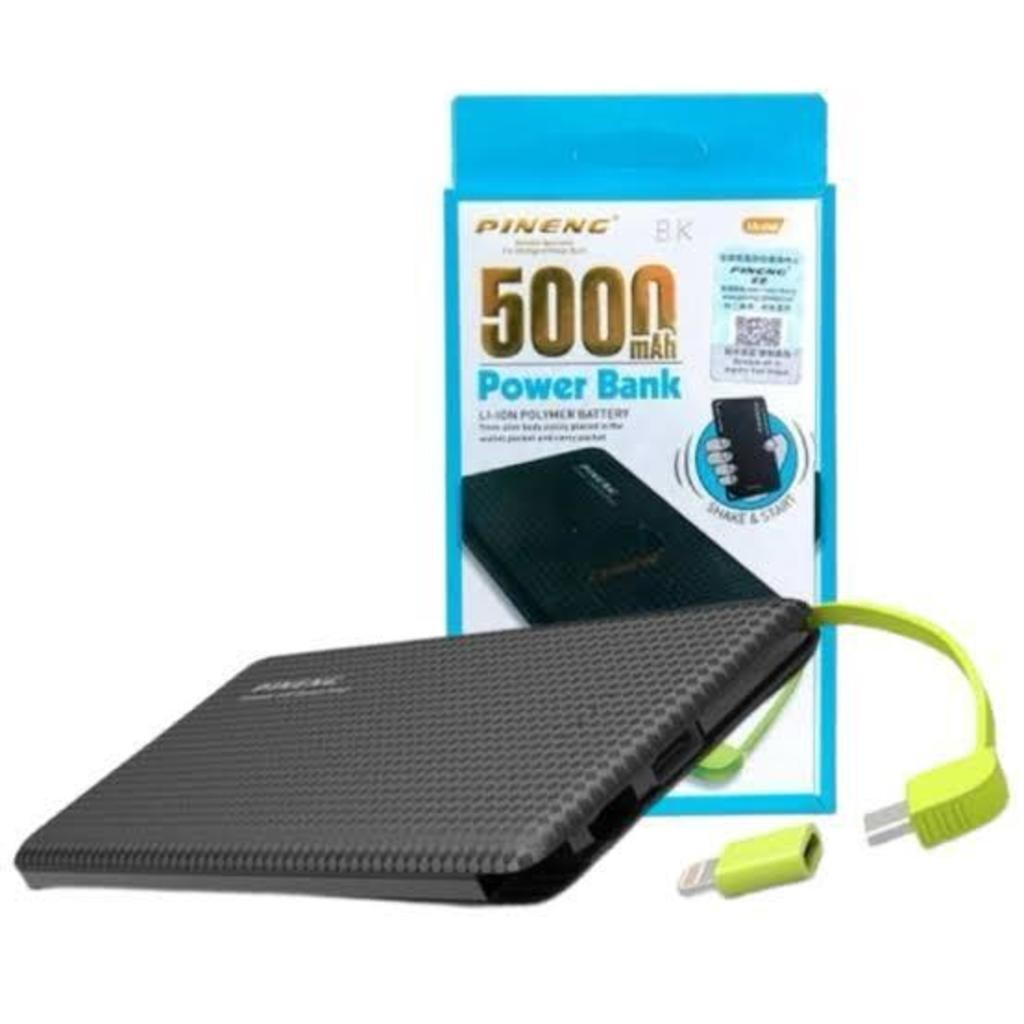 Carregador Portátil Slim Pineng 5000mah Pn-952 cor aleatoria ml-952
