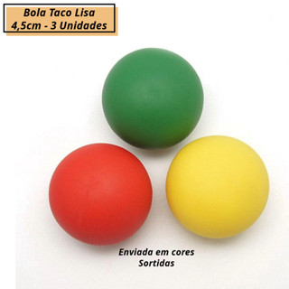 3 Bola Bolinha Taco Lisa 4cm brinquedo Pet Cães & Gatos em Oferta na Shopee