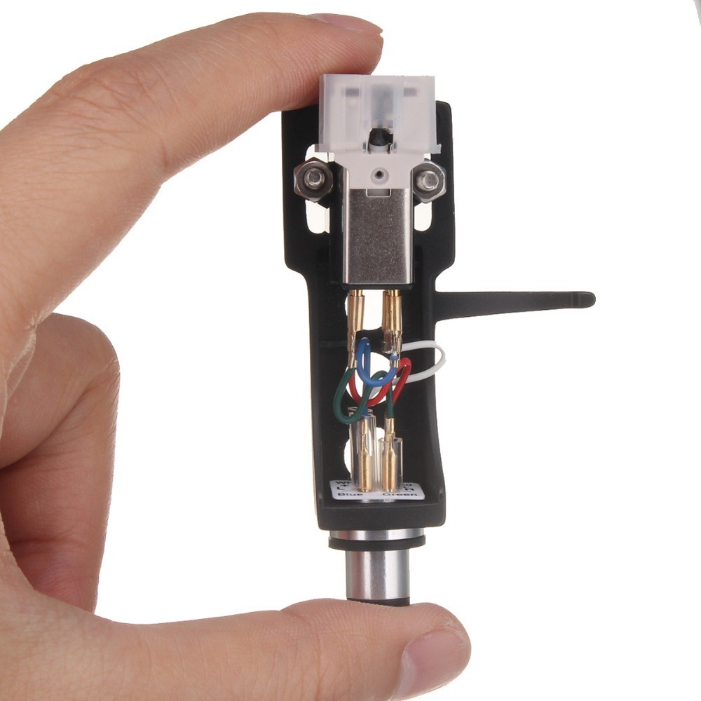 HeadshellCapsula E Agulha Diamante toca disco que utiliza suporte shell universal  Aiwa Sony technics acessorios