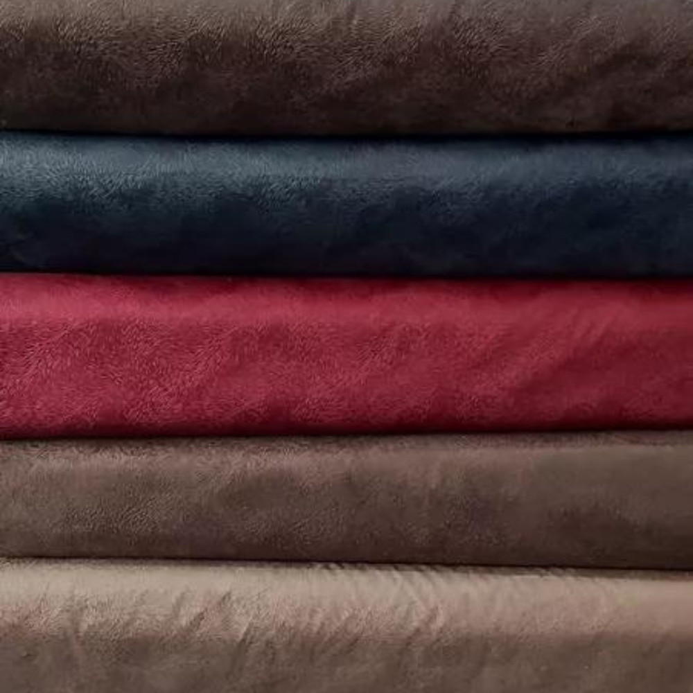 Tecido Suede Liso 15 Metros Poliéster para Reforma de Sofá 1,40 Largura em Oferta na Shopee