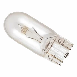 Kit com 10 Lâmpadas de Painel 12V 3W T10 Comum Tronik para Motos