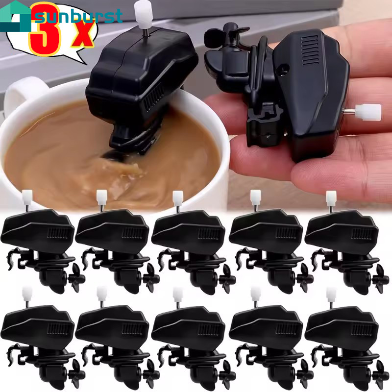 Agitador De Café Com Motor De Barco De 1/2/3 Unidades-Gadget De Mistura De Creme De Bebida-Acessórios De Brinquedo Elétr
