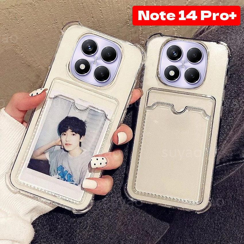 Para Redmi Note 15 14 13 Pro Plus + 2025 Capa De Telefone À Prova De Choque Transparente Note15 Note14 Note14Pro + Clear em Oferta na Shopee