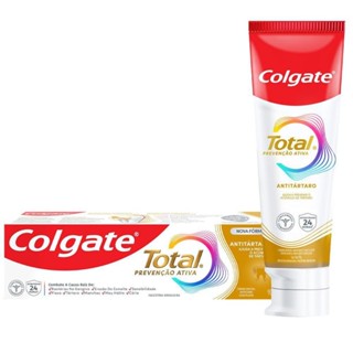 Creme Dental Colgate Total 12 Anti Tártaro 90g em Oferta na Shopee