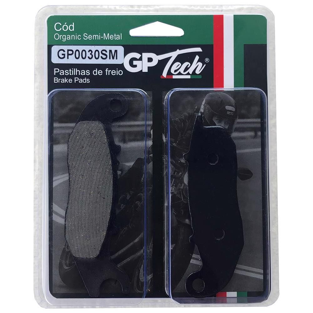 PASTILHA FREIO GP TECH 0030SM (Dianteira) TITAN 150 2009-13 / FAZER 250 2016 em diante