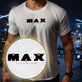 Camisa Dry Fit  Masculina - MAX Academia, Corrida, CrossFit Alta Durabilidade em Oferta na Shopee