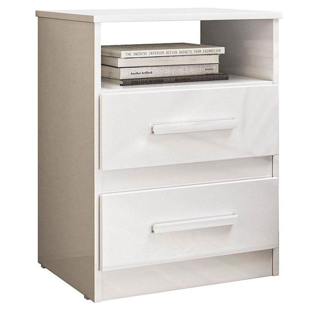 Mesa De Cabeceira Infantil Apolo Branco - Moval