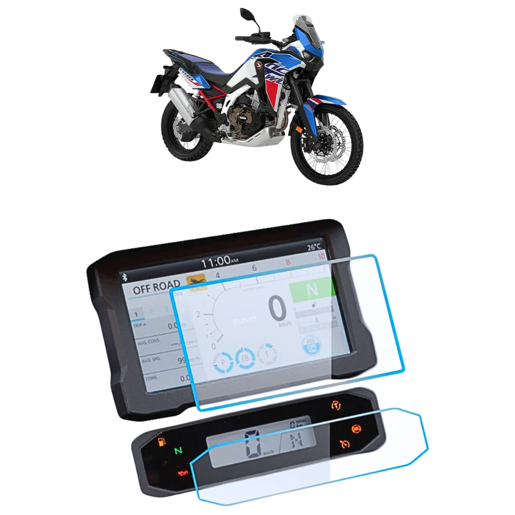 Película de Painel Protetora Moto CRF 1100L Africa Twin Adventure Sport 2021 2022 2023 2024 2025