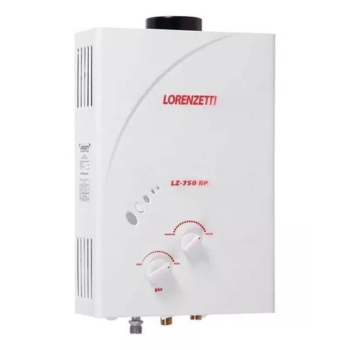 Aquecedor de Água a Gás LZ 750 BP Lorenzetti - Home Appliances
