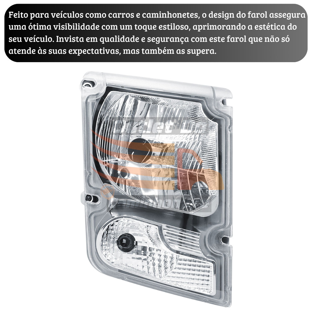 Farol Volvo Ld Com Pisca Fh Fm 2008 A 2014 Lado Direito — foto 3