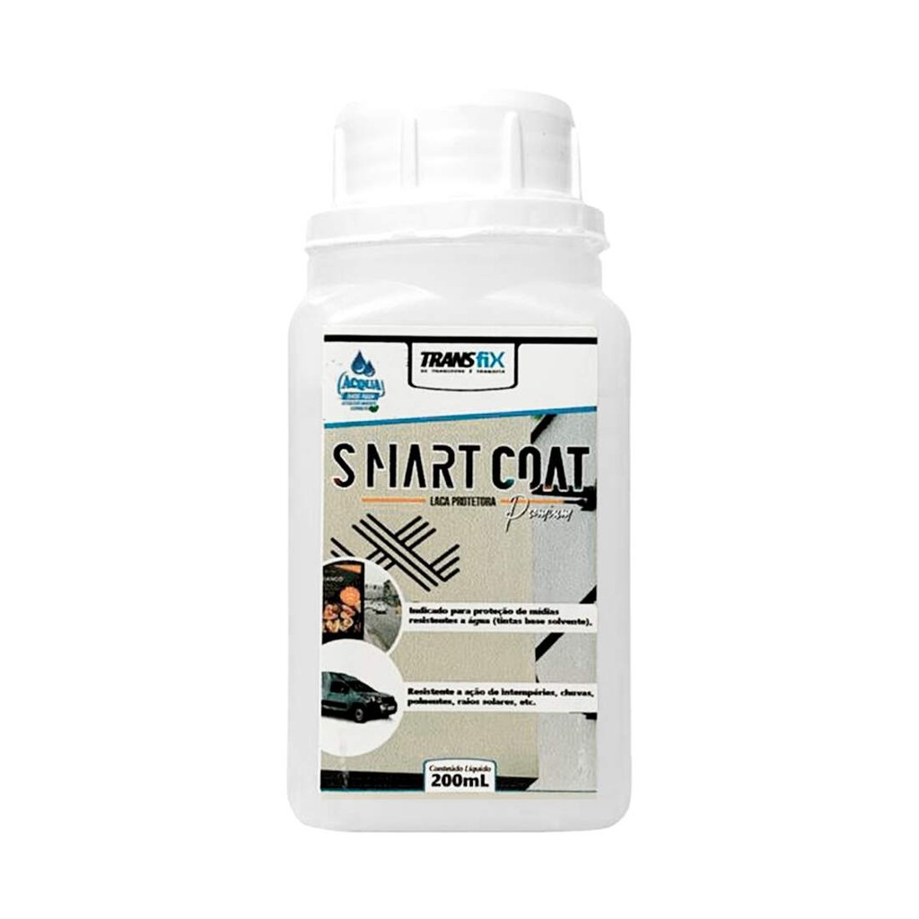 Verniz Laca Protetora Smart Coat Ultra Brilho Transfix - 200ml