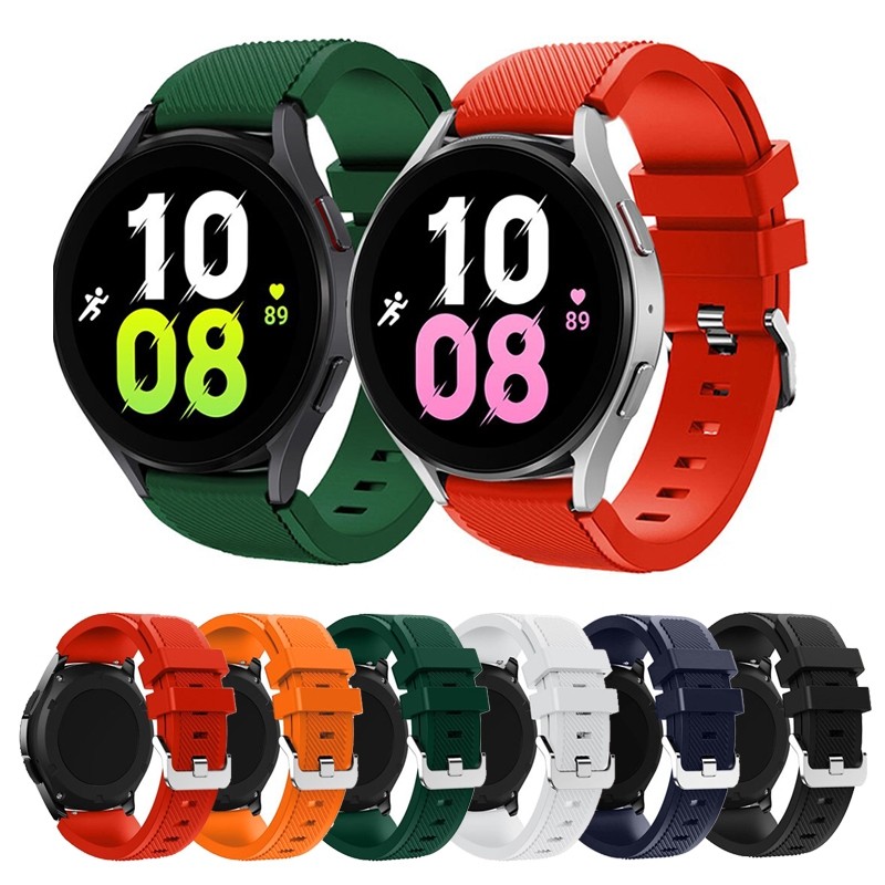 Pulseira 20mm/22mm De Silicona Para Relogios Smartwatch Samsung Galaxy Watch/Huawei GT/Amazfit Watch/Garmin/Xiaomi