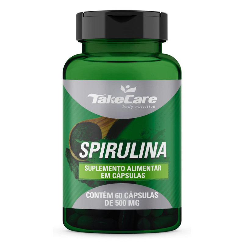 Spirulina 60 Cápsulas – 500mg