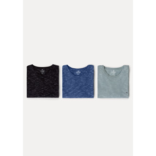 Kit 3 Camisetas Básicas Masculinas Em Malha Jet Com Bordado em Oferta na Shopee