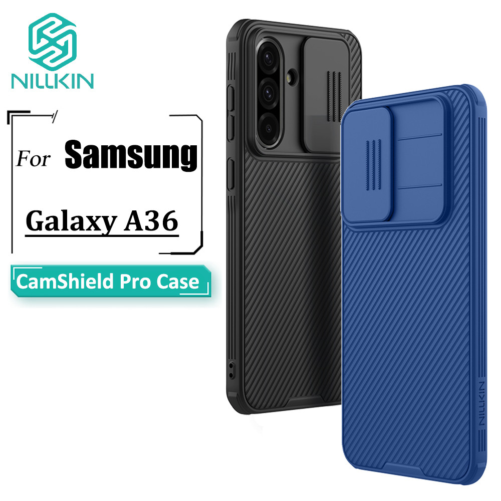 Nillkin CamShield Pro Caso Samsung Galaxy A36 Câmera Slider Proteção Duro PC À Prova De Choque Capa em Oferta na Shopee