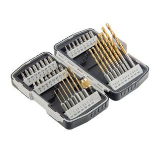 Jogo de Bits e Brocas com Adaptador Magnético 40 Peças MTX em Oferta na Shopee