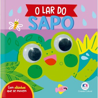 Livro Cartonado O lar do sapo em Oferta na Shopee