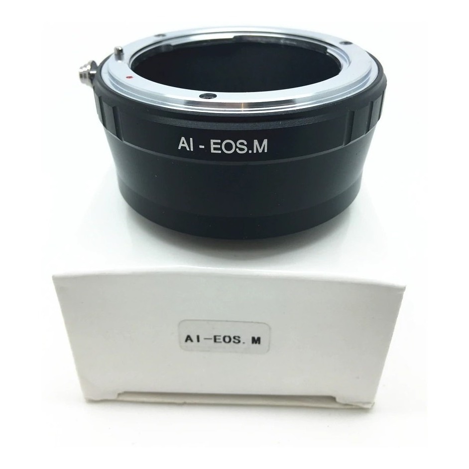 Anel Adaptador Lente Nikon Ai-eosm Canon Eos M M2 M3 M6 M10
