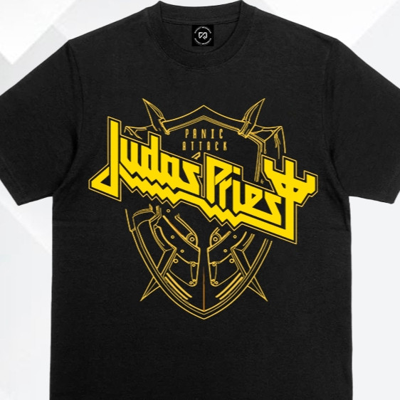 Linda Camisa Camiseta Judas Priest Monsters of Rock Turne Brasil Heavy Metal Unissex Premium Envio Imediato