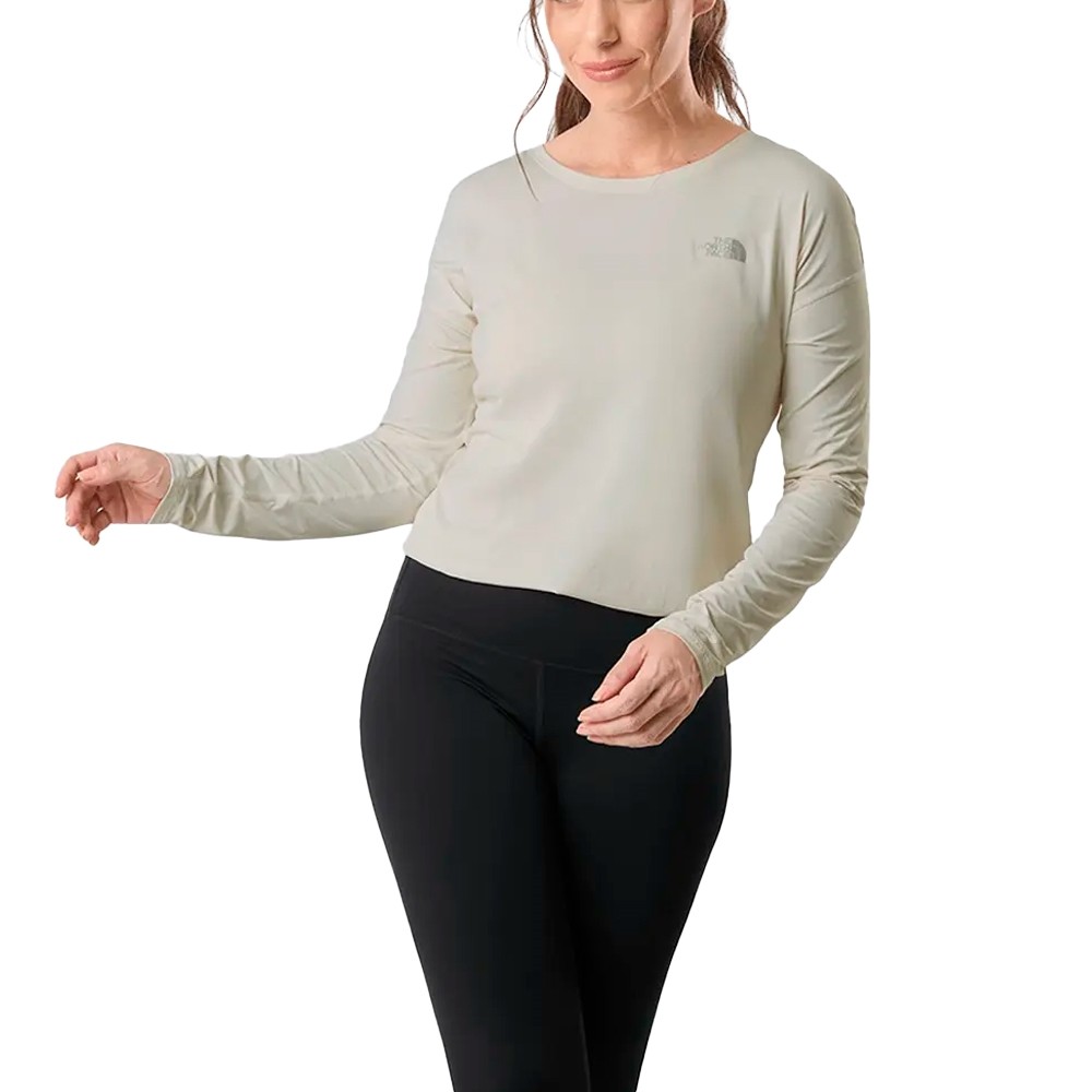 Camiseta Feminina ML Hyper Tee Crew Off - The North Face