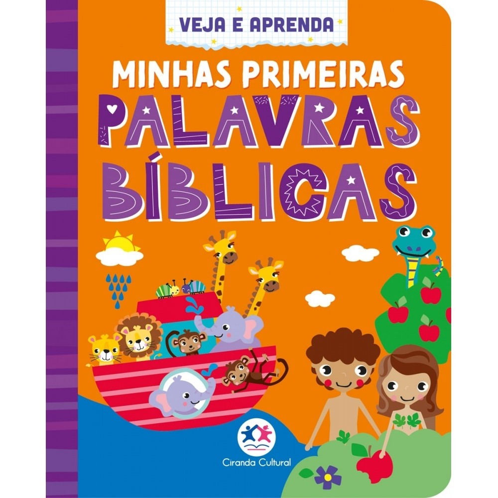 Livro Minhas primeiras palavras bíblicas em Oferta na Shopee