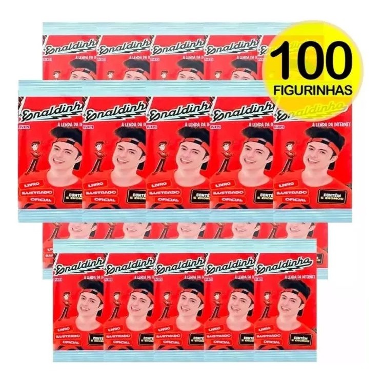 Kit 100 Figurinhas Do Álbum Do Enaldinho = 20 Envelopes em Oferta na Shopee