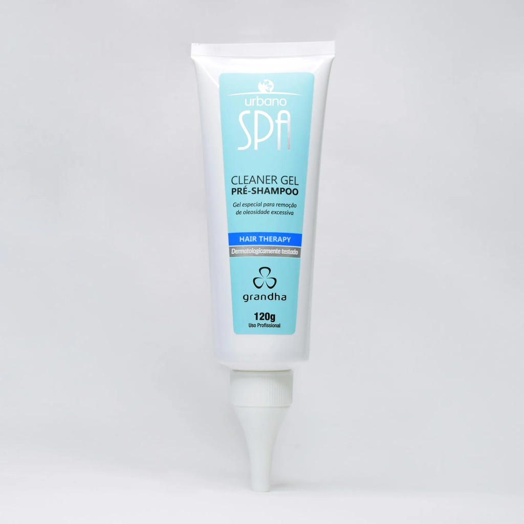 Gel Urbano Spa Blue Cleaner Gel Pré-Shampoo 120g - Remoção da Oleosidade Excessiva - Grandha