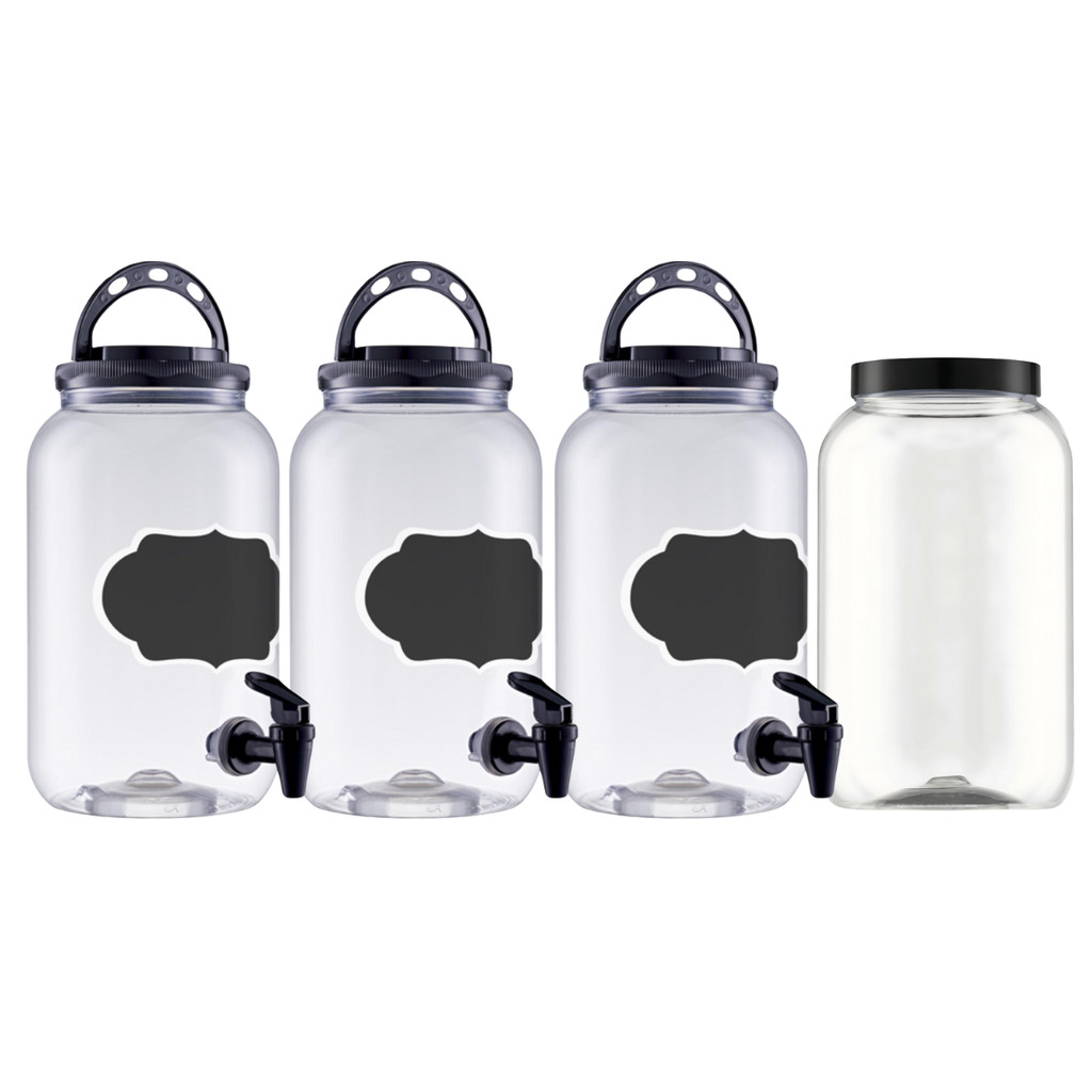 Kit 3 Dispenser Amaciante Produtos de Limpeza 3,6Lts + Porta Sabão 3,6L Lavanderia em Oferta na Shopee