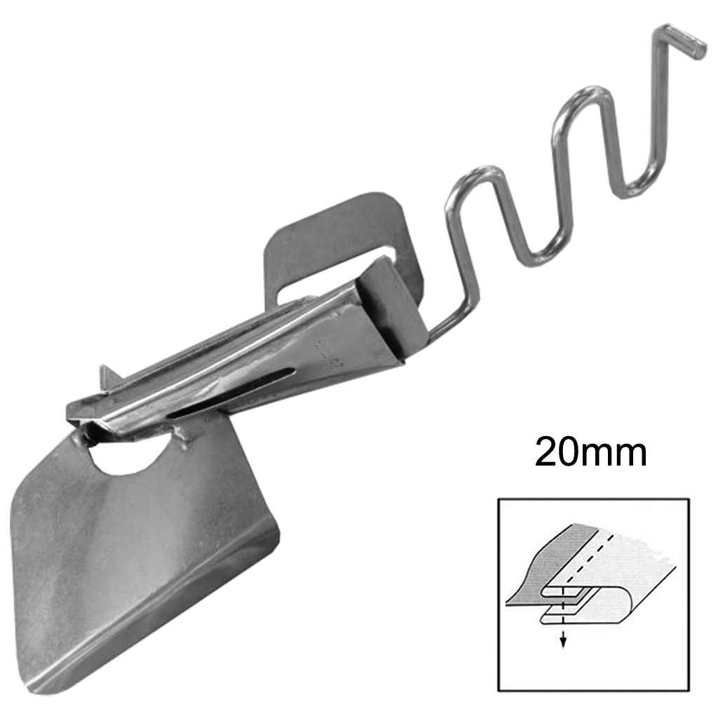 Aparelho Pregar Passar Vies 2 Dobras Reta Industrial 20mm