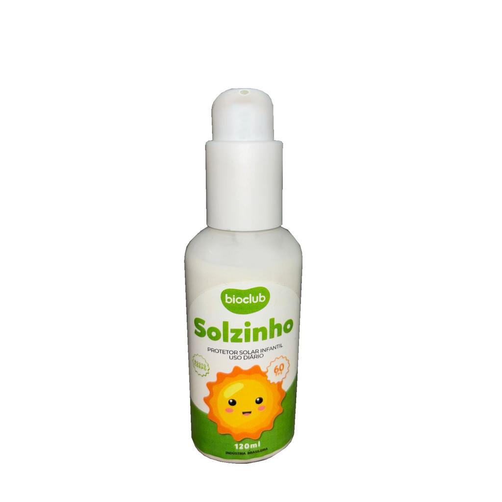 Protetor Solar Infantil Natural Orgânico Bioclub 60FPS 120ml