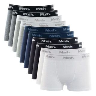 Kit 10 Cuecas Boxer Algodão Infantil Elastico Mash em Oferta na Shopee
