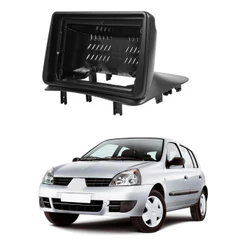MOLDURA PARA CENTRAL MULTIMIDIA MP5 9 POL 2 DIN RENAULT CLIO 2005 A 2014 89/E30
