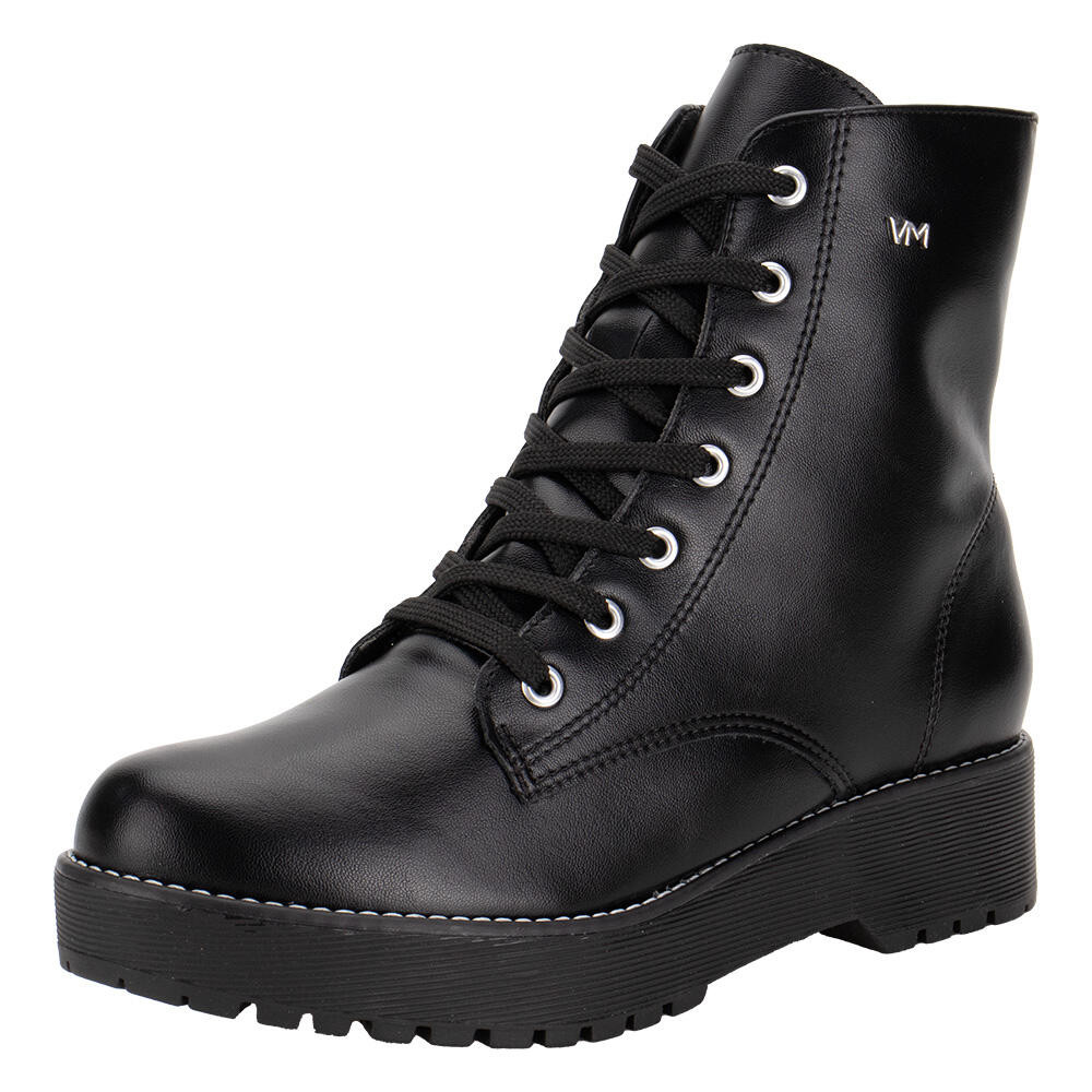 Bota Feminina Coturno Via Marte 004001 em Oferta na Shopee