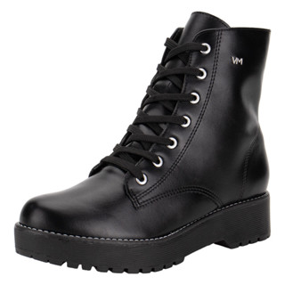 Bota Feminina Coturno Via Marte 004001 em Oferta na Shopee