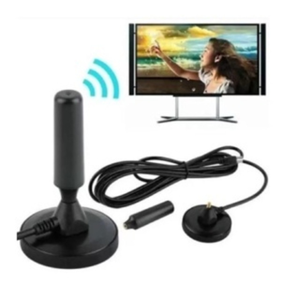 Antena HD de TV Digital 5 METROS de Cabo A Prova De Água Boa Recepção - Touro em Oferta na Shopee