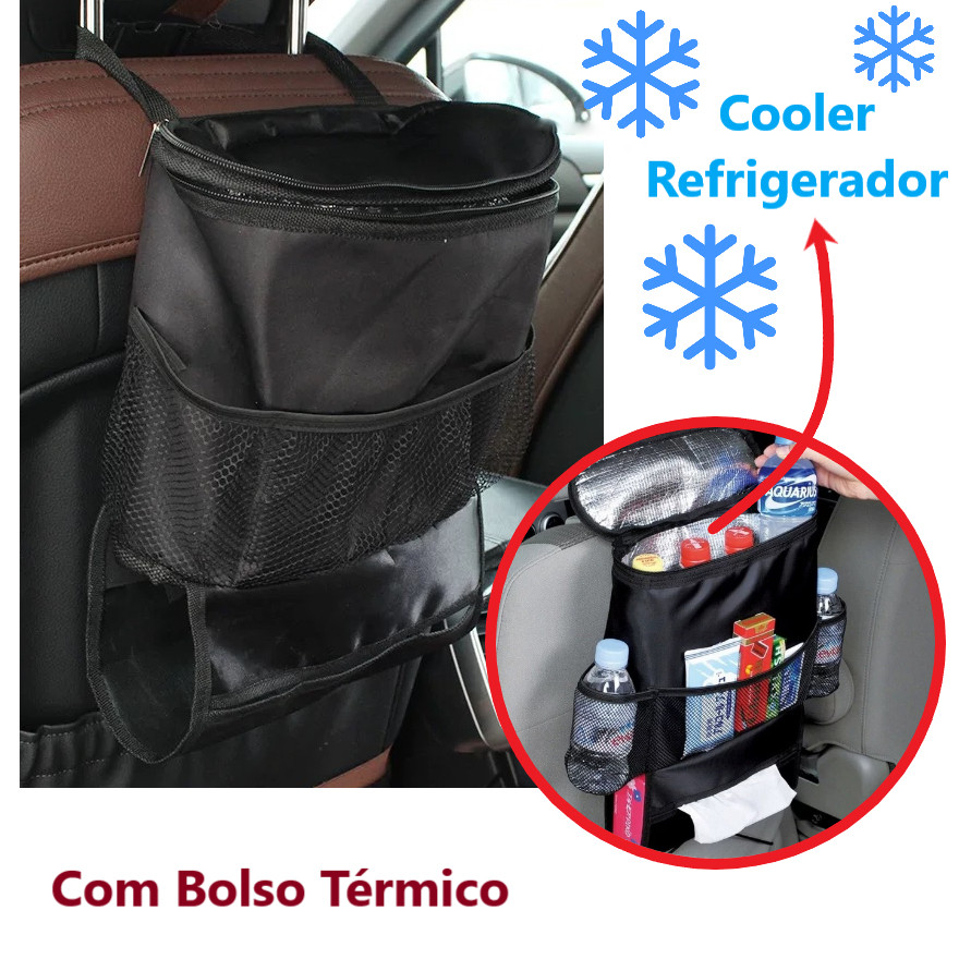 Organizador Portatil Cooler Bolsa Termica Para Carro E Automatil Porta Treco Multiuso lulu em Oferta na Shopee