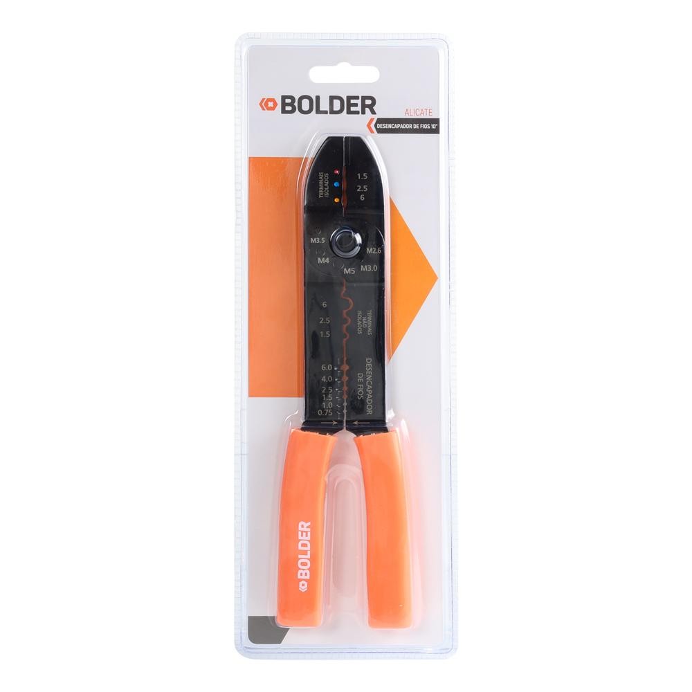 Alicate Desencapador de Fios 10" Bolder - Home & Living