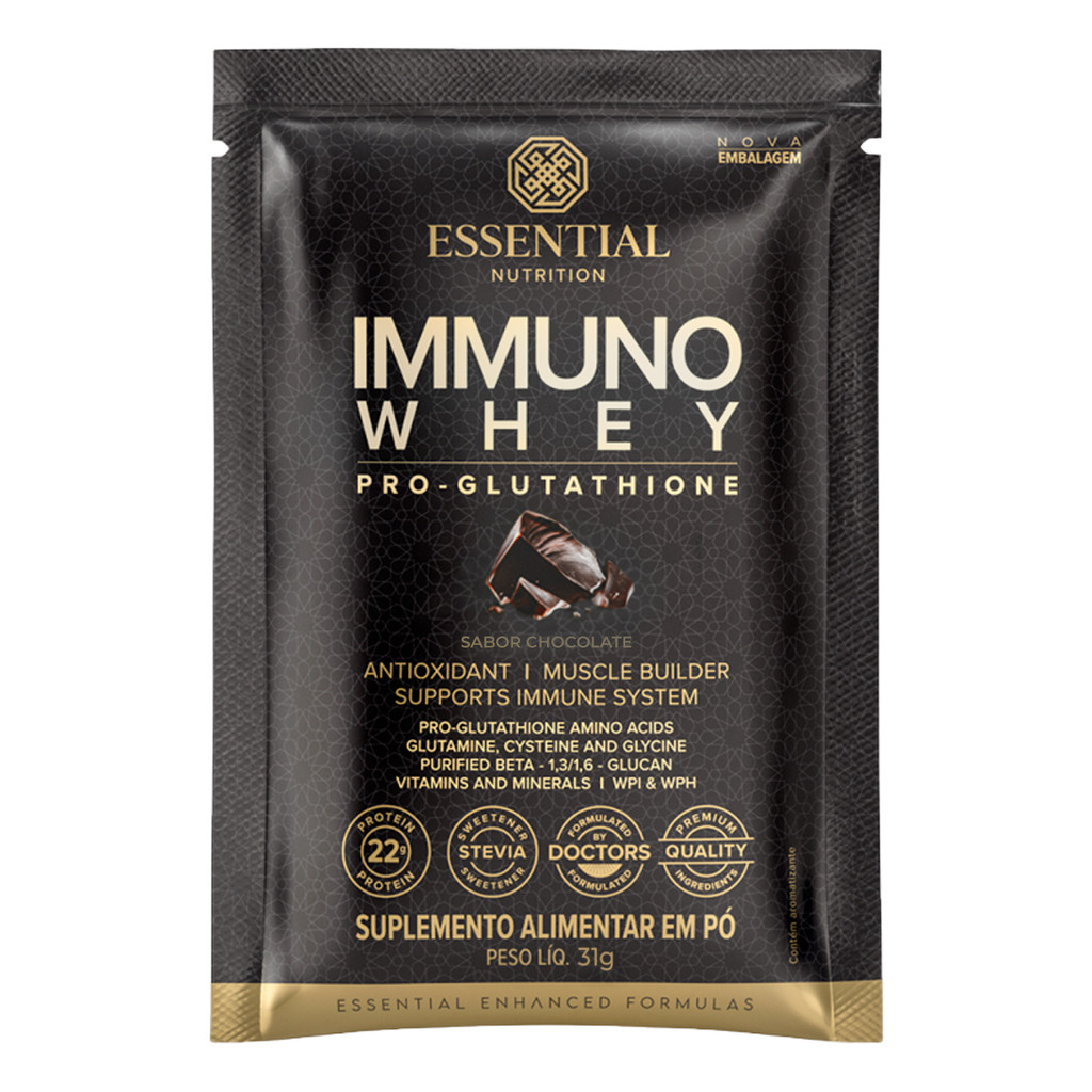 Immuno Whey Pro-Glutathione Chocolate Essential Nutrition 31g