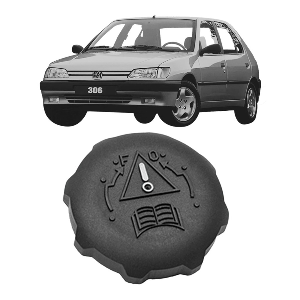 Tampa Reservatorio Agua Peugeot 306 1994 1995 1996 até 2001