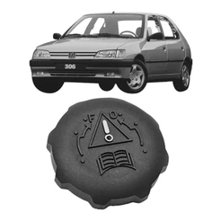 Tampa Reservatorio Agua Peugeot 306 1994 1995 1996 até 2001